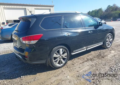 2015 Nissan Pathfinder Platinum из США, поврежденный, VIN 5N1AR2MM7FC687998